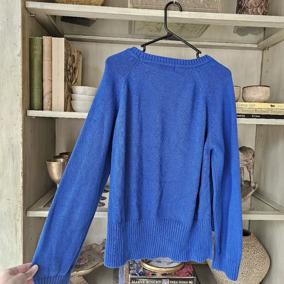 ABLE Fisherman Organic Cotton Knit Pullover Sweater - Picture 8 of 8